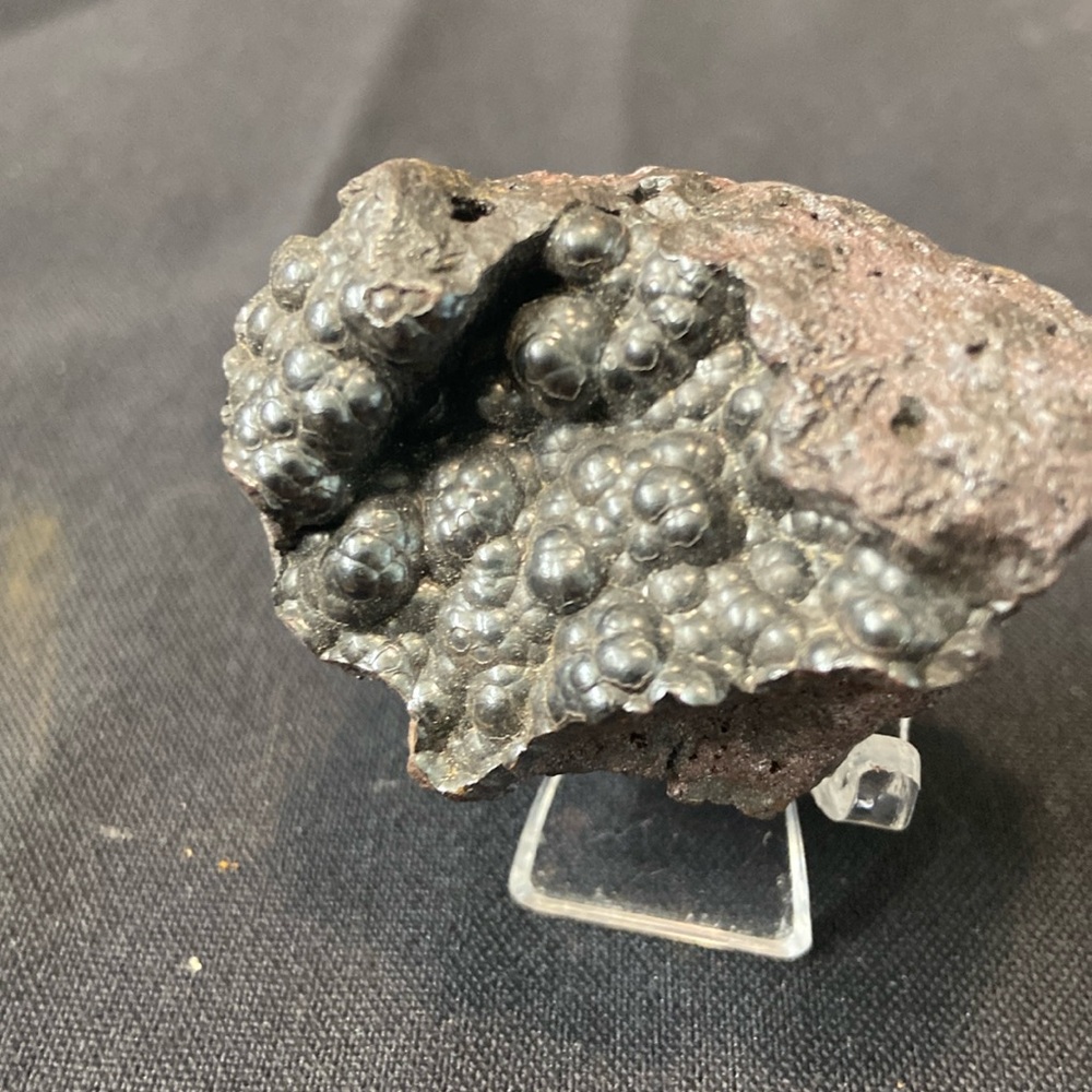 Hematite Botryoidal Kidney Ore Rock Mineral Specimen Morocco 97 g